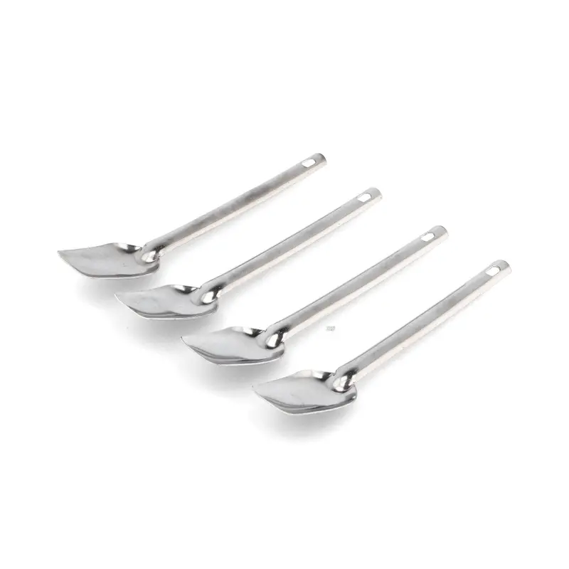 100-Pack Stainless Steel Gelato Scoops For Dessert Service 1