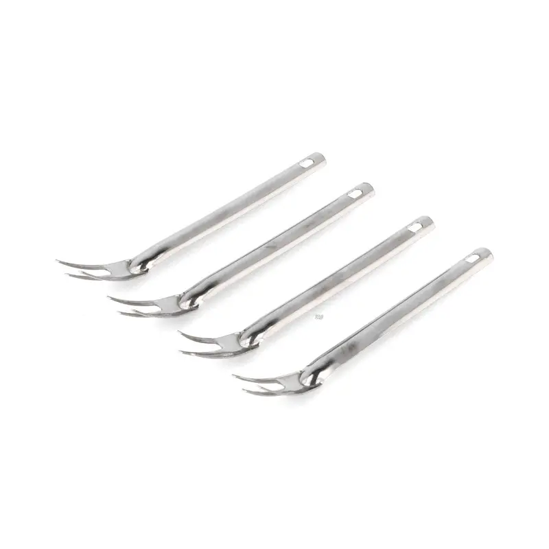 100-Pack Stainless Steel Tasting Forks For Charcuterie & Small Bites 1