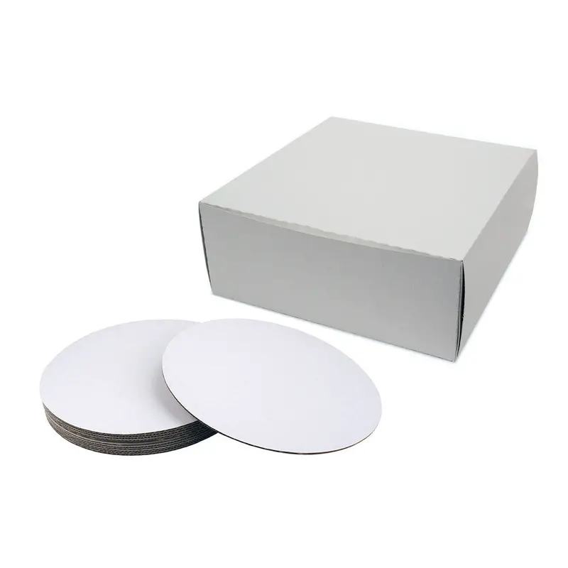 10X10X5-Inch Cake Board And Protective Box Kit 1