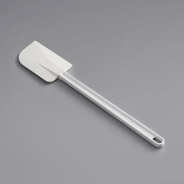16-Inch White Heat-Resistant Silicone Spatula 1