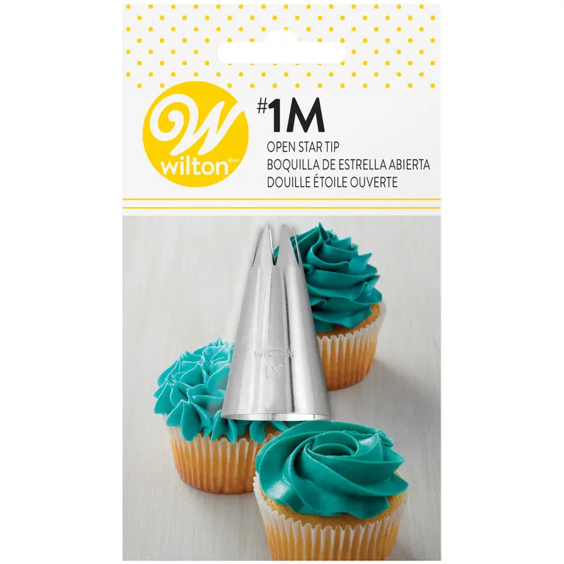 1M Closed Star Pastry Tip For Piping 1