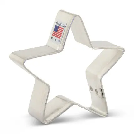 2.25-Inch Star Cookie Cutter For Versatile Holiday And Everyday Use 1
