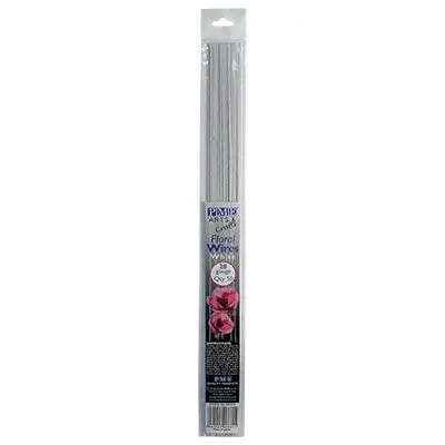 28-Gauge White Floral Wire – Delicate Detailing And Securing 1