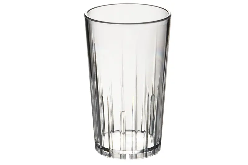300Ml Star-Fluted Clear Tumbler – Decorative & Functional Drinkware 1
