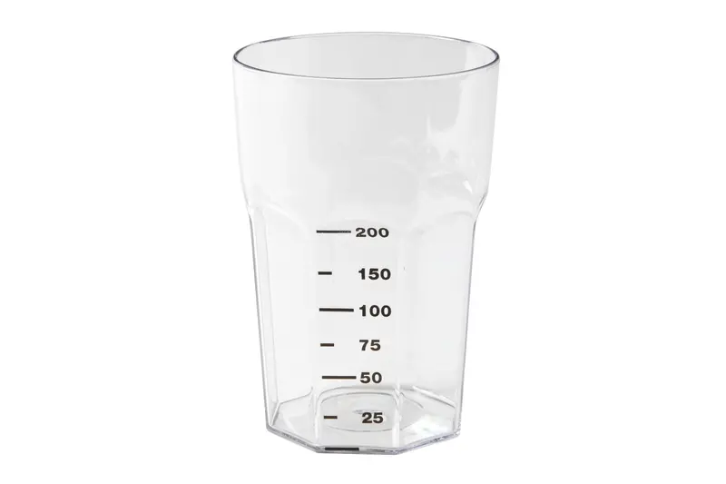 340Ml Clear Measuring Tumbler – Graduated Scale Design 1
