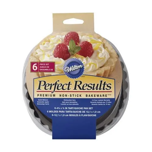 4-Inch Nonstick Tart Pan Set For Perfect Tarts 1