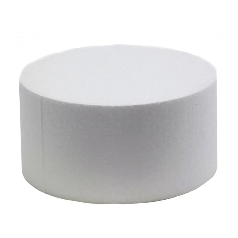 4-Inch Tall Foam Round Cake Dummy For Miniature Cakes 1