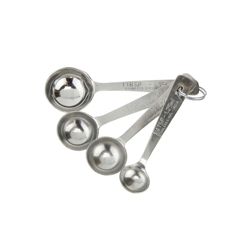 4-Piece Stainless Steel Measuring Spoon Set 1