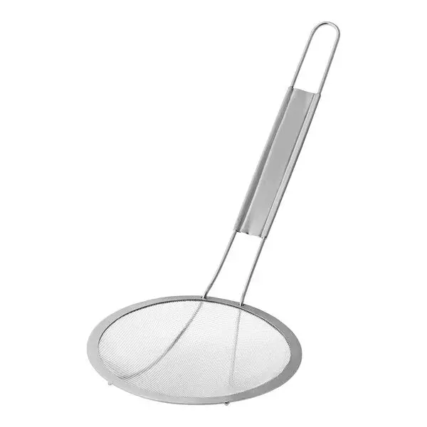 5.5-Inch Round Extra-Fine Mesh Skimmer For Delicate Straining 1