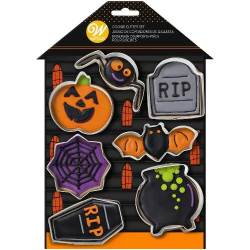 7-Piece Halloween Cookie Cutter Collection 1