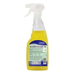 7E Non-Corrosive Oven Cleaning Solution – 6 X 750Ml Industrial-Grade Bottle Set 1