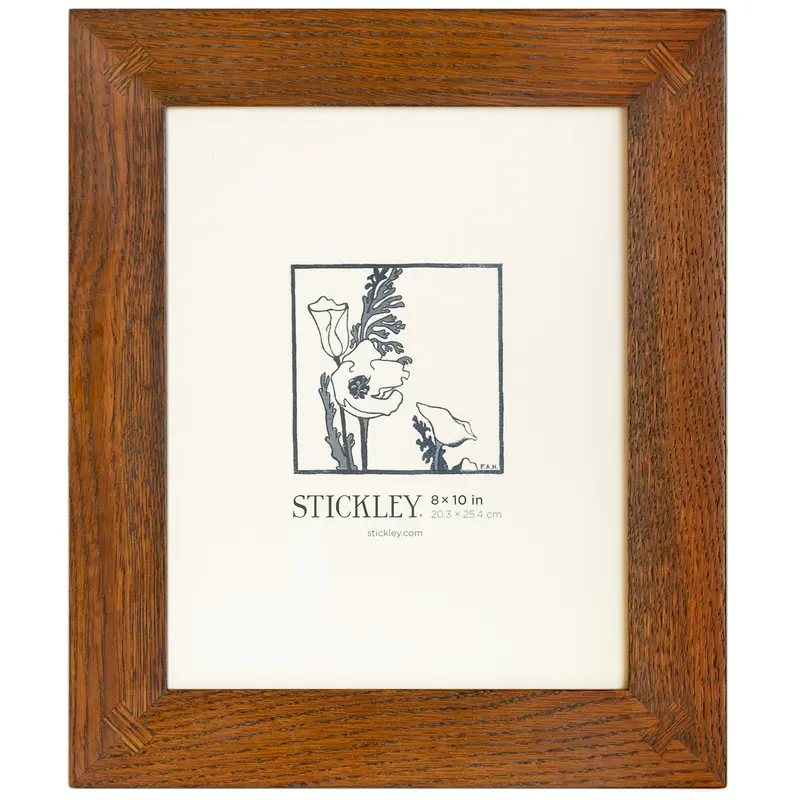 8X10 Mission-Style Wood Picture Frame 1