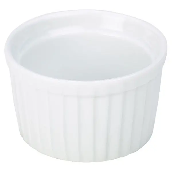9Cm Stackable White Ceramic Ramekin – Set Of 12 1