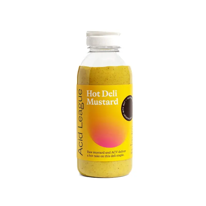 Acid League Hot Deli Mustard – Bold Spiced Condiment, 355Ml 1