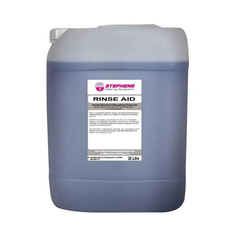 Acidic Rinse Aid For Hard Water Conditions – 2×20L Bulk Size 1