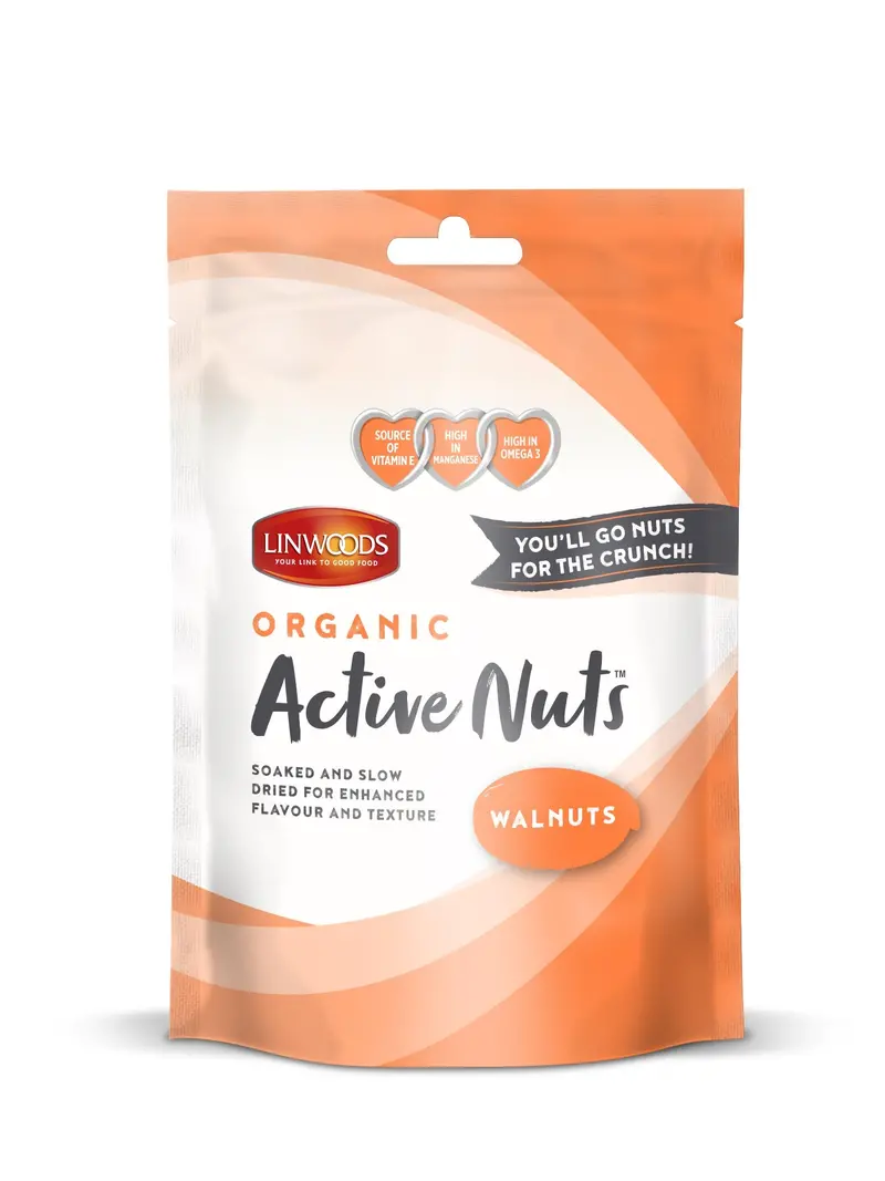 Active Nuts Whole Walnuts – 6 × 70G Single-Serve Packs 1