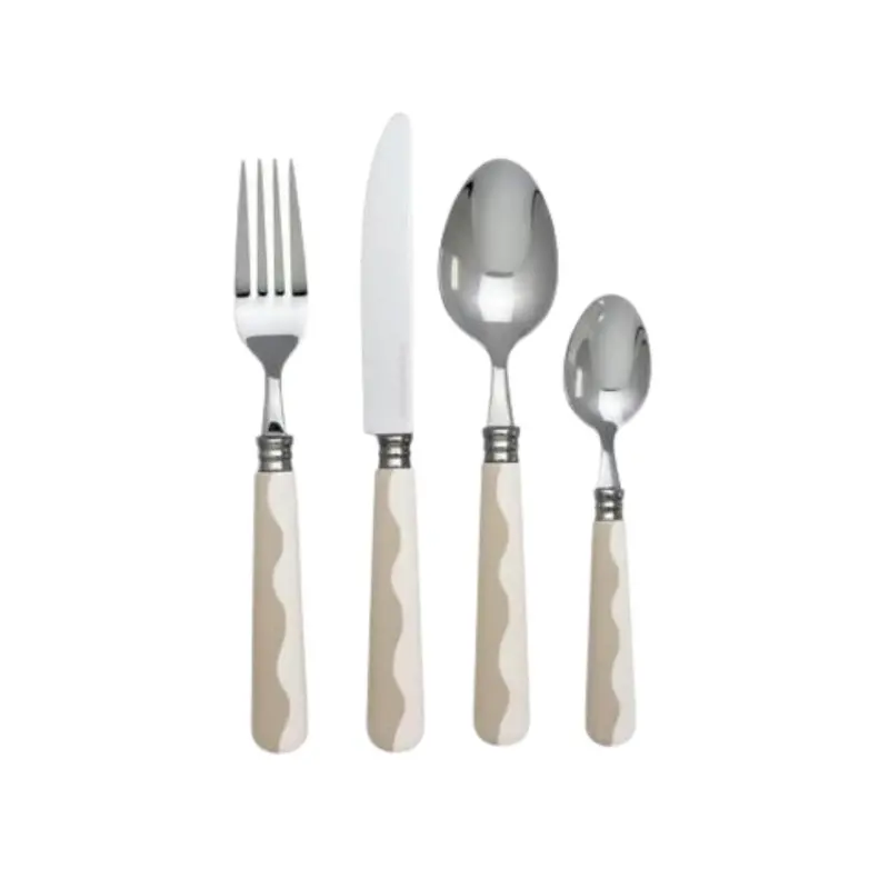 Addison Ross Cappuccino Wave 16-Piece Cutlery Set 1