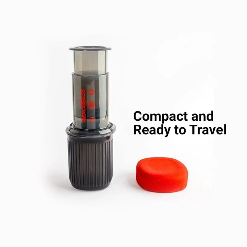Aeropress Go – Compact Travel-Friendly Coffee Press System 1
