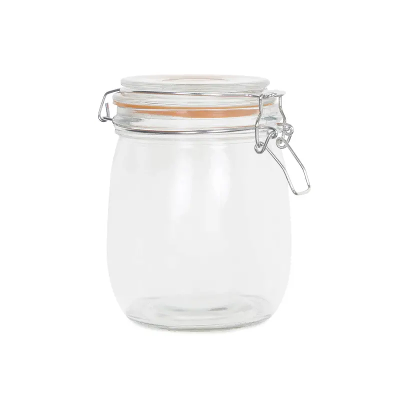 Airtight Glass Clip-Top Preserving Jar 2