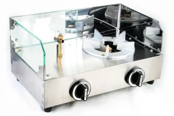 Akira Stainless Steel Lpg Syphon Bar – Single Burner + Dedicated Kettle Burner 1