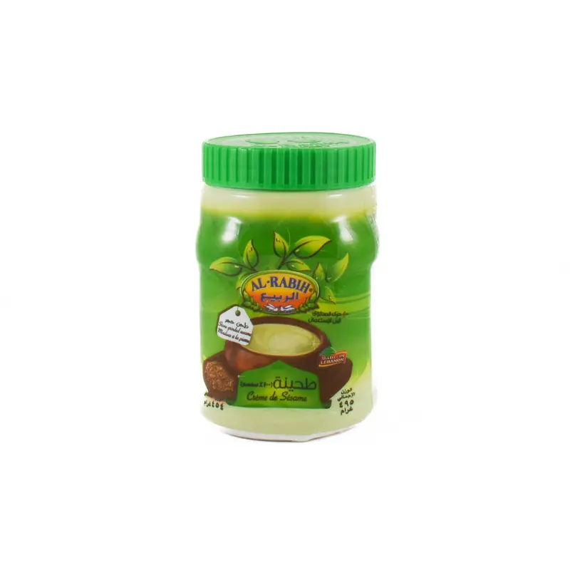 Al Rabih Smooth Tahini Paste – 454G 100% Ground Sesame 1