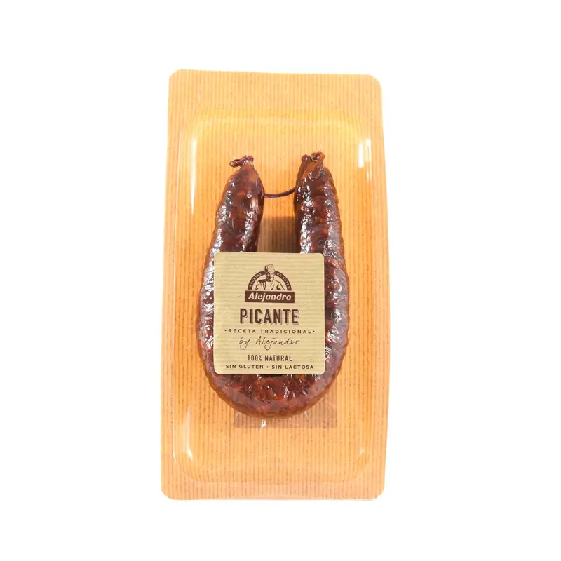 Alejandro Spicy Iberian Chorizo Ring – 200G Fully Cured Sausage 1