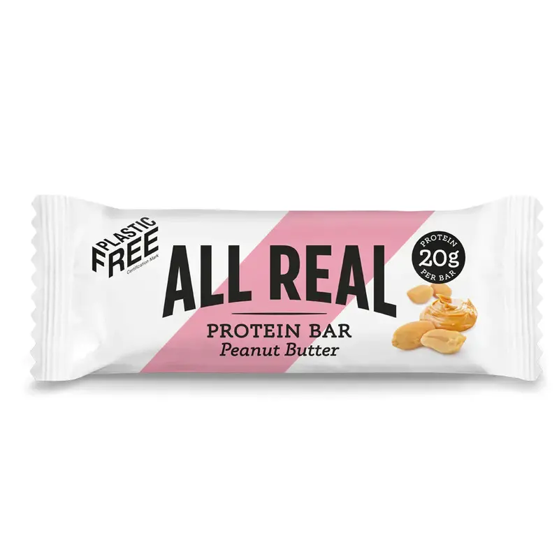 All Real Peanut Butter Energy Bars – Pack Of 12 (50G Each) 1