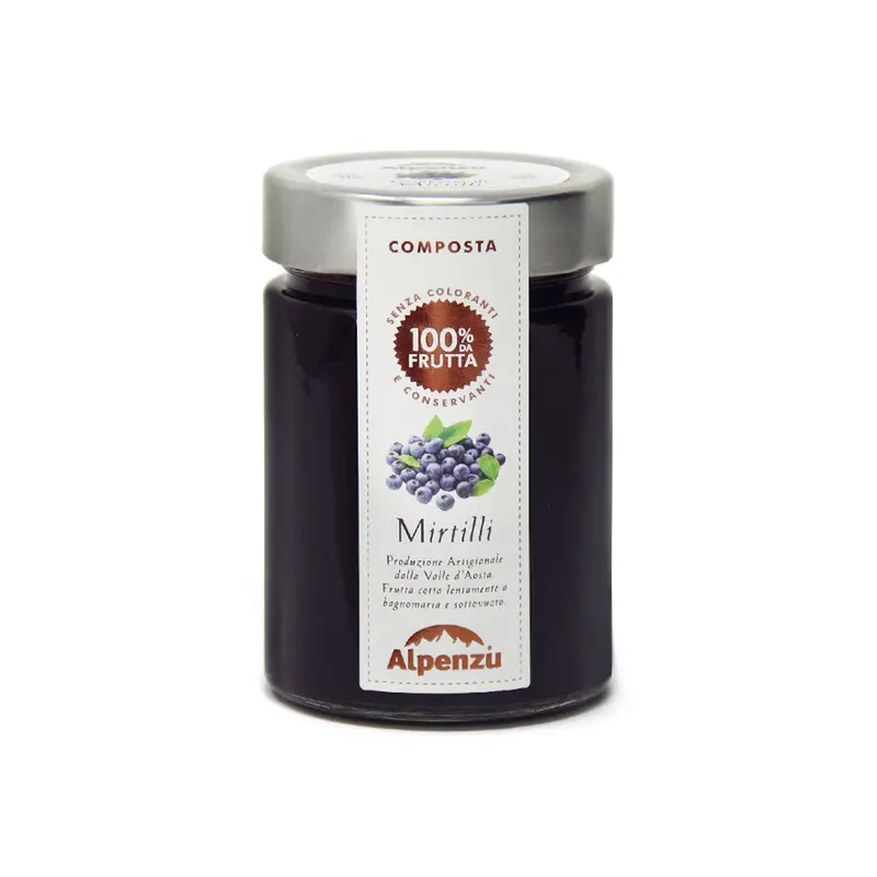 Alpenzu Blueberry Preserves – 100% Fruit Jam, 350G 1