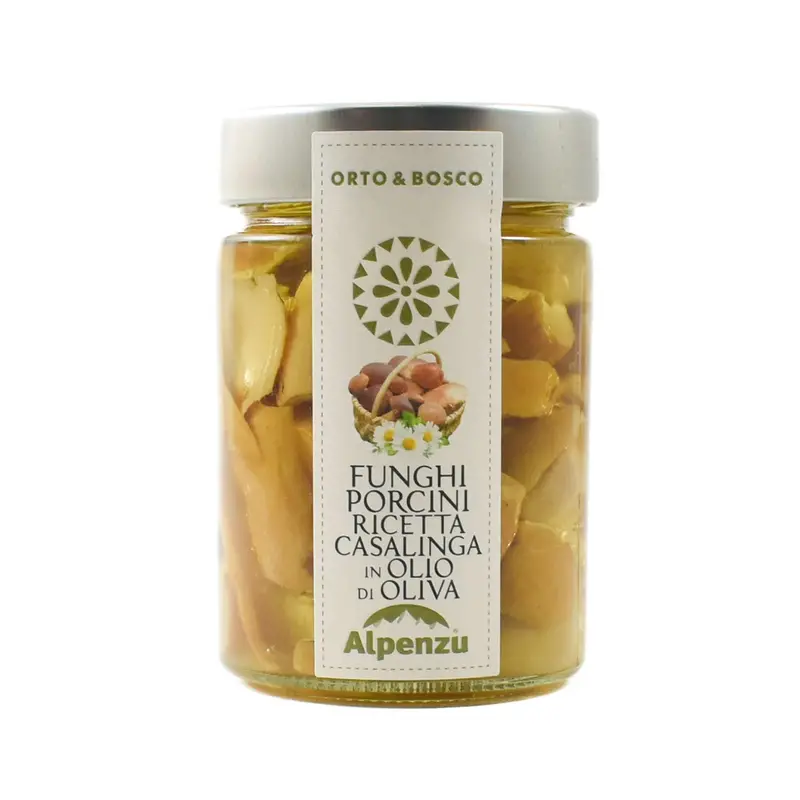 Alpenzu Sliced Porcini Mushrooms In Extra Virgin Olive Oil, 310G 1