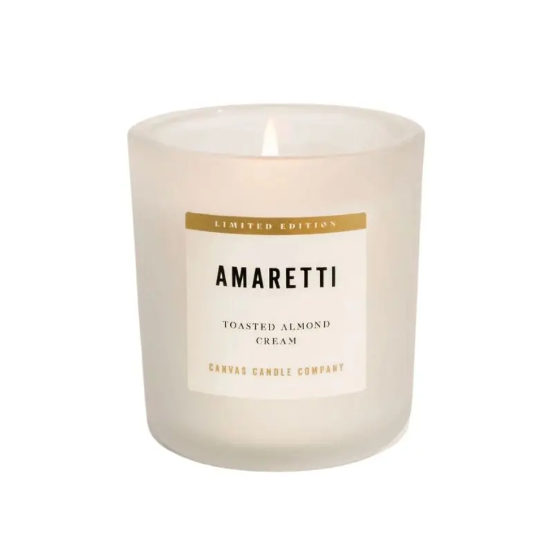 Amaretti Almond-Scented Canvas Candle 1