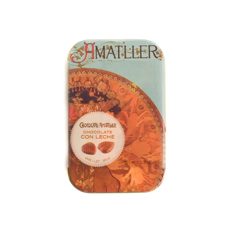Amatller Milk Chocolate Leaf Treats – Premium 30G Portion 1