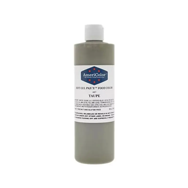 Americolor Taupe Gel Food Coloring – 13.5 Oz 1