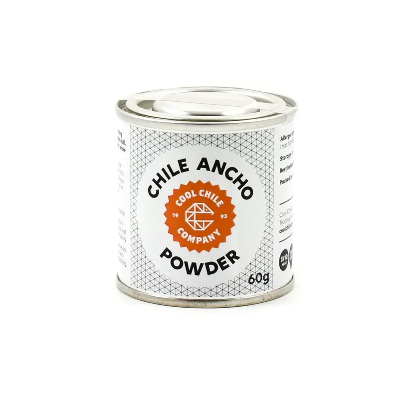 Ancho Chile Powder, 60G Ground Smoked Poblano 1