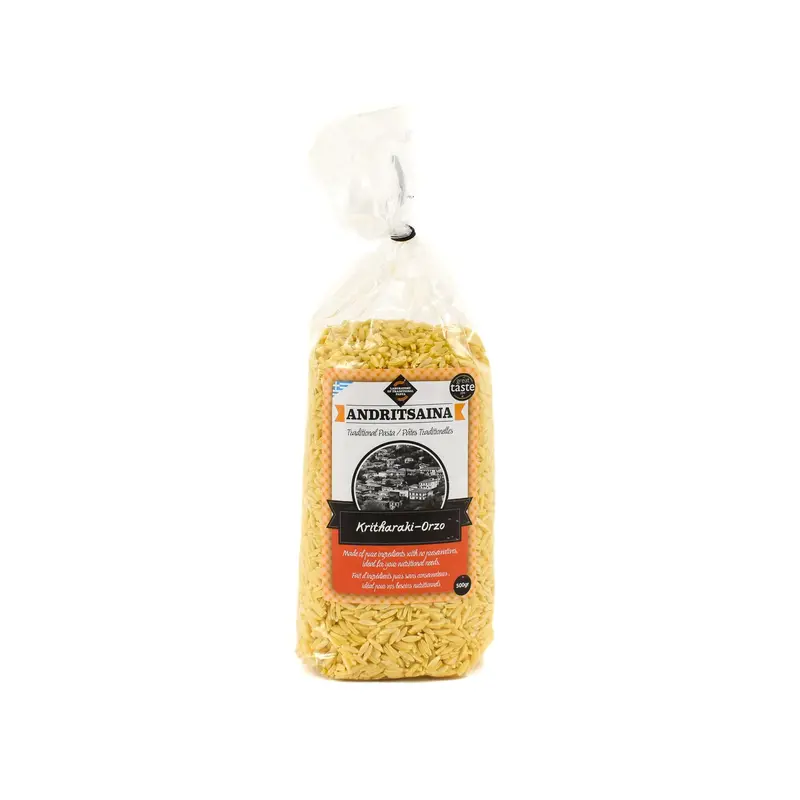 Andritsaina Greek Kritharaki (Orzo) Pasta – 500G 1