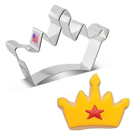 Ann Clark 3.3-Inch Princess Crown Cookie Cutter 1