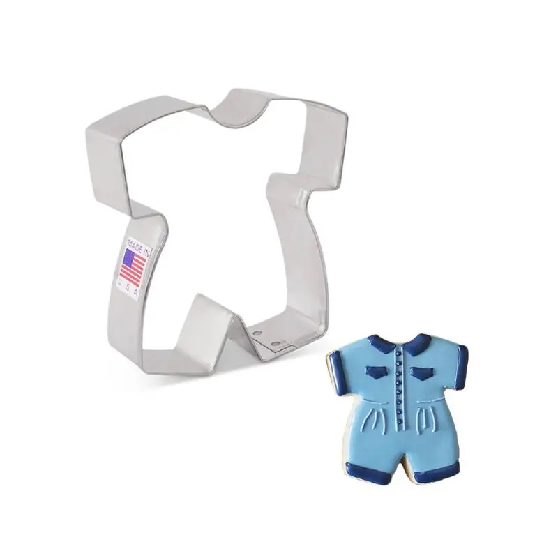 Ann Clark Baby Romper Cookie Cutter – 3.25 Inches 1