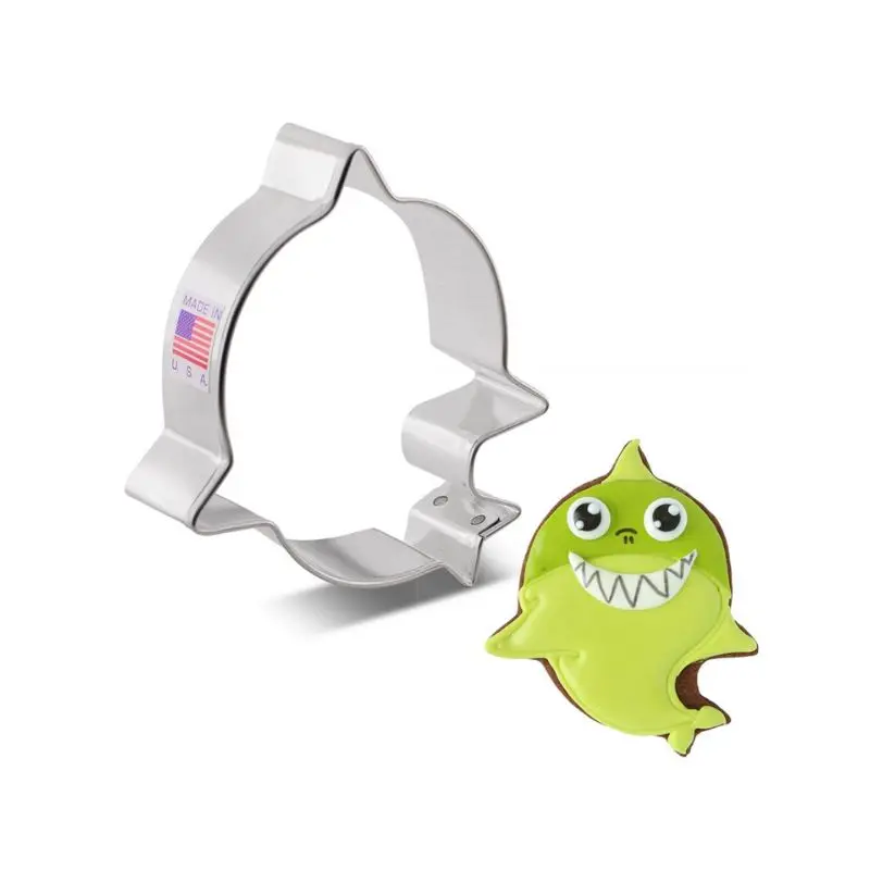 Ann Clark Baby Shark Cookie Cutter – 3.75 Inches 1