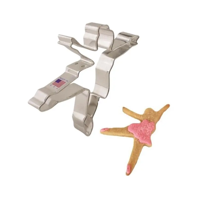 Ann Clark Ballerina Cookie Cutter – 4.625 Inch Whimsical Figure Design 1