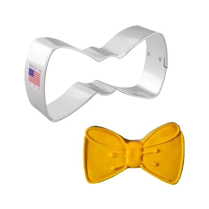 Ann Clark Bow Tie Cookie Cutter – 4 Inch Festive Shape 1