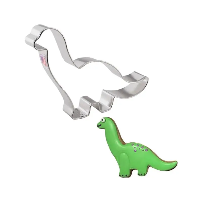 Ann Clark Brontosaurus Dinosaur Cookie Cutter – 4.875 Inch 1
