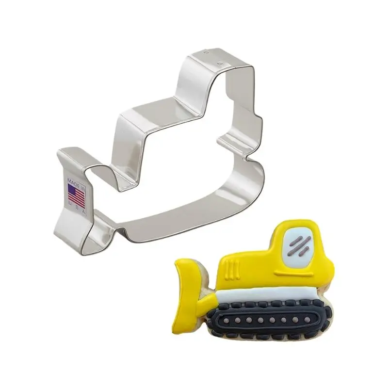 Ann Clark Bulldozer-Themed Cookie Cutter – 4.25 Inch 1