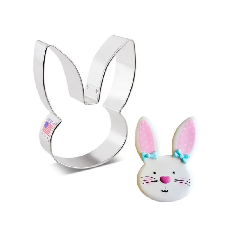 Ann Clark Bunny Face Cookie Cutter (4") 1