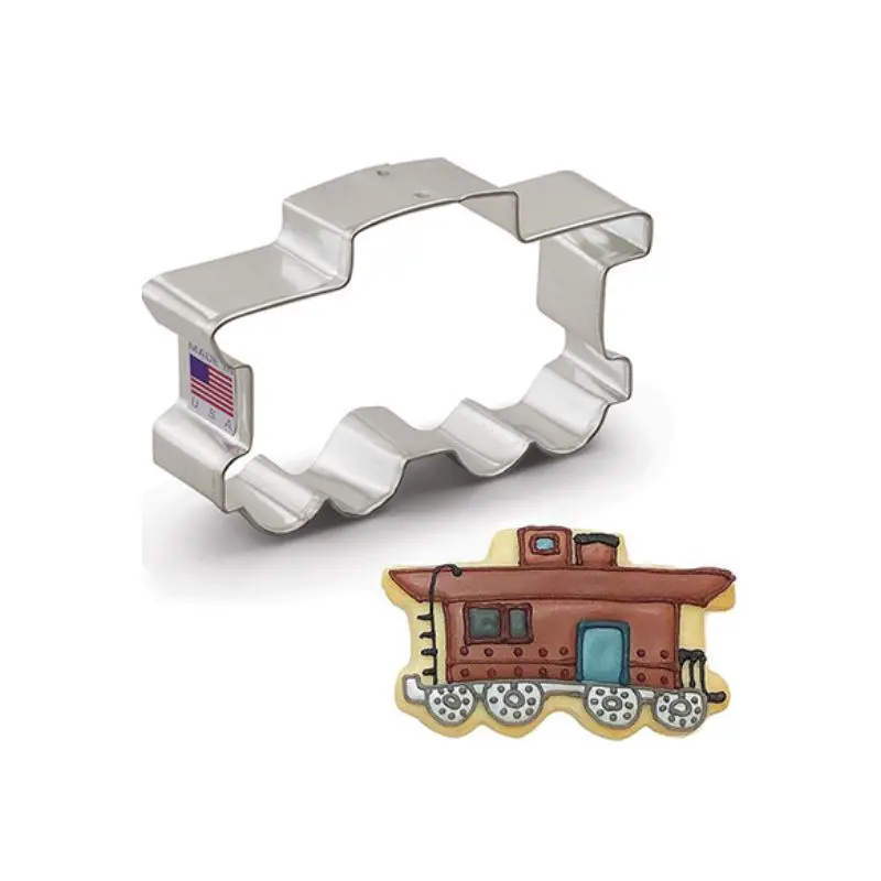 Ann Clark Caboose Train Cookie Cutter – 4.25 Inch 1