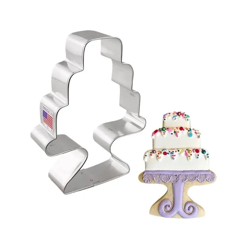 Ann Clark Cake With Stand Cookie Cutter – 3.5 Inch 1
