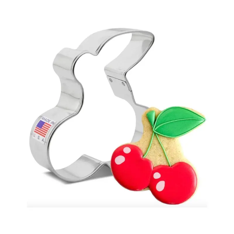 Ann Clark Cherries Cookie Cutter – 3.6 Inches 1