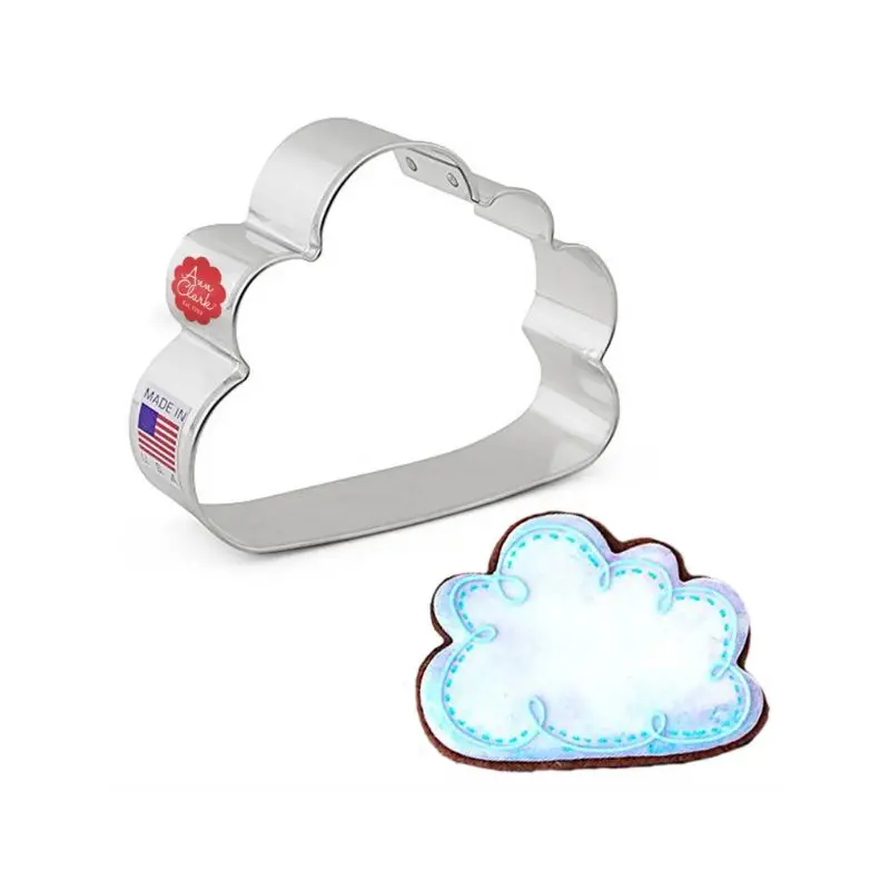 Ann Clark Cloud Cookie Cutter – 3.7-Inch Whimsical Shape For Creative Cookies 1