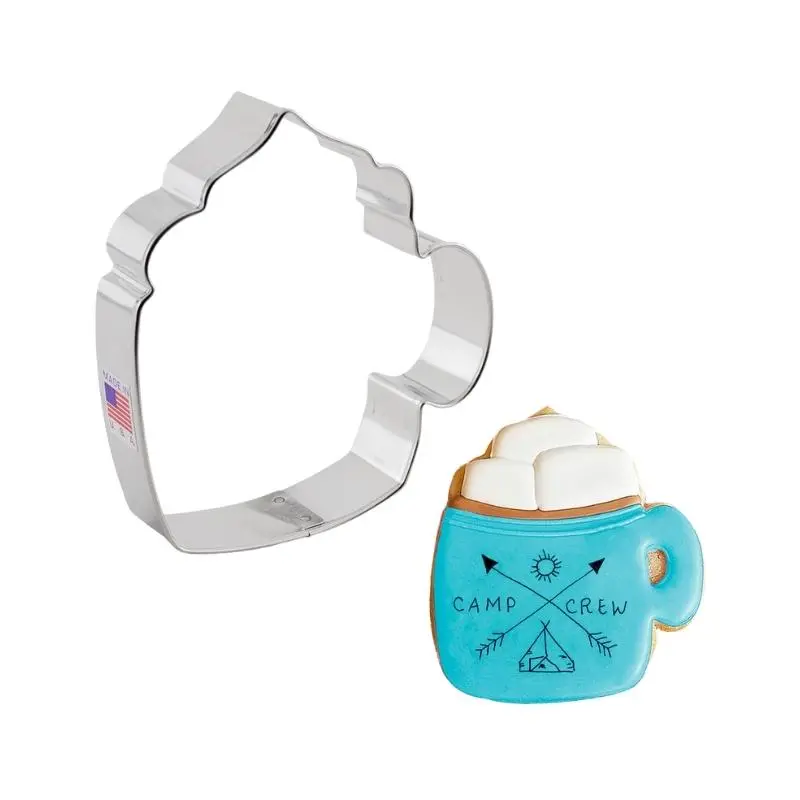 Ann Clark Coffee Mug Cookie Cutter – 3.875 Inch Beverage Shape 1