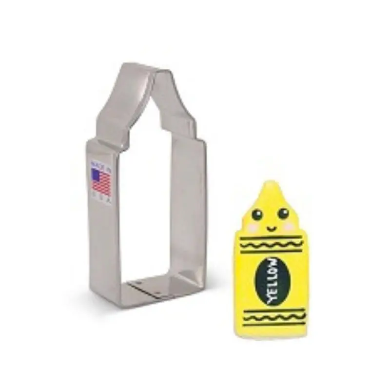 Ann Clark Crayon-Shaped Cookie Cutter – 3.625 Inch 1