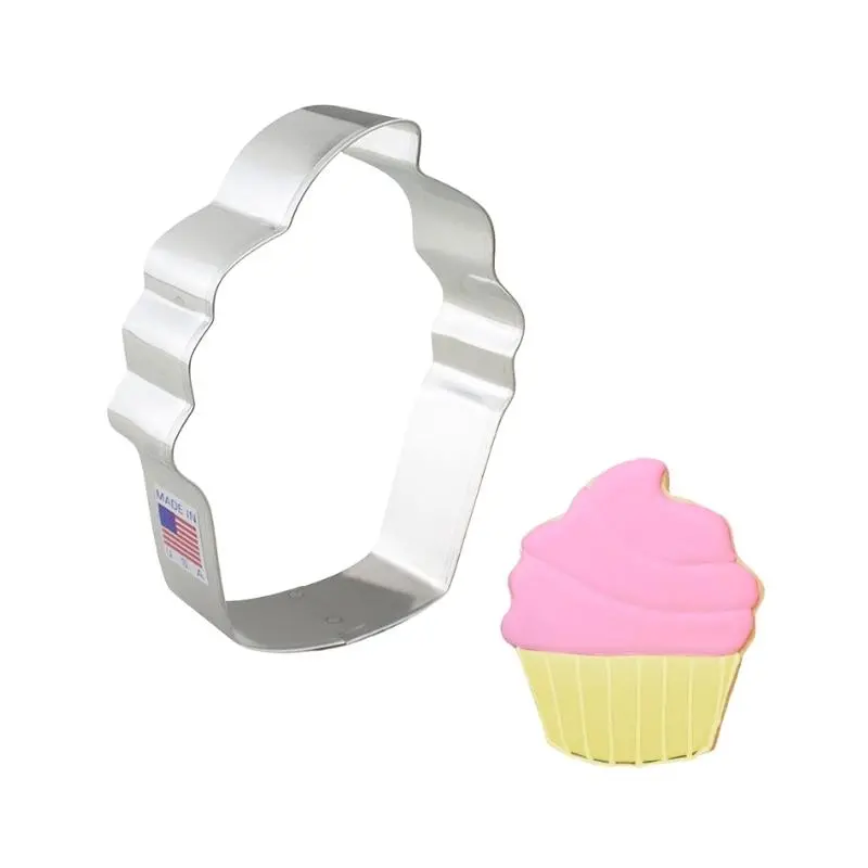 Ann Clark Cupcake Cookie Cutter – 4 Inch Dessert Shape 1