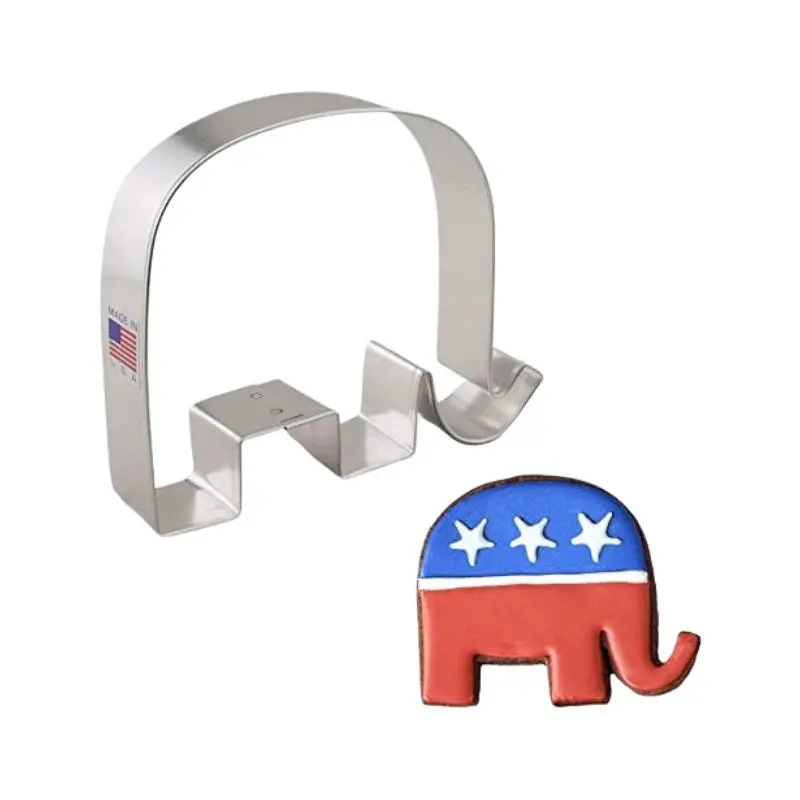 Ann Clark Cute Elephant Cookie Cutter – 3.625 Inch 1